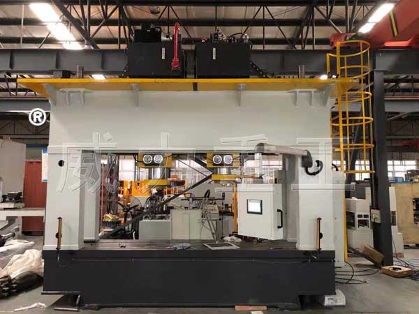 160噸龍門框架式液壓機(jī)_160T汽車龍門式校正液壓機(jī)