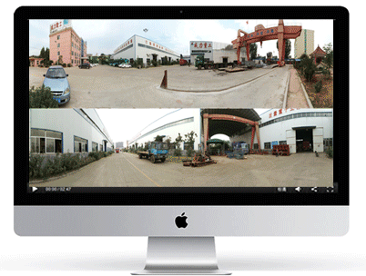 100噸三梁四柱液壓機(jī)動(dòng)畫圖