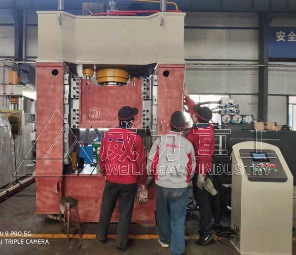 315噸框架式液壓機(jī)鍛造件生產(chǎn)線