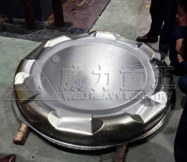 2600噸四薄板拉伸液壓機成型產品