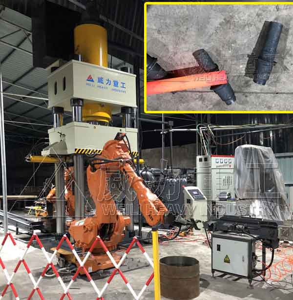 1000噸汽車鍛件成型液壓機_1000T長軸熱模鍛液壓機