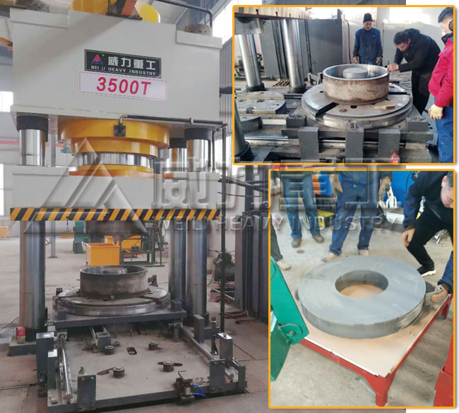 3500噸液壓機_3500噸四柱油壓機_3500T砂輪液壓機廠