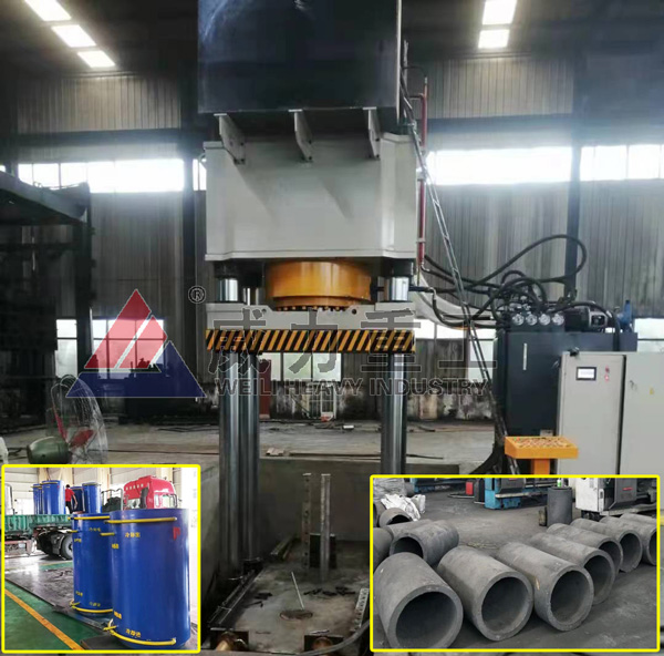 2000噸四柱液壓機-2000噸石墨坩堝液壓機設(shè)備